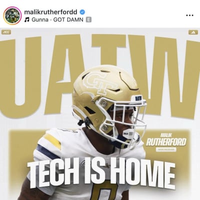 Exciting news! Kelly Rutherford's son, Malik, has decided to stay at Georgia Tech for his senior season! Catch his heartfelt announcement on Instagram—it's a must-see for all fans! 🏈✨