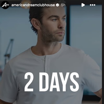 Get ready, fans! In just 2 days, Chace Crawford will bring the star power to the launch of @ADCLUBHOUSELA! Don’t miss the excitement as he redefines the American Dream! ✨ #ChaceCrawford