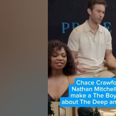 Chace Crawford and Nathan Mitchell are diving deep! 🌊 They're brewing an exciting spinoff of The Boys featuring The Deep and Black Noir. Get ready for some thrilling twists!