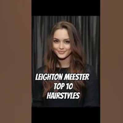Leighton Meester's hair is an absolute masterpiece! Whether it's her stunning waves or chic updos, she effortlessly showcases versatility and style. Join the fan club to celebrate her iconic looks that always make heads turn! 🌟 #LeightonMeesterHair