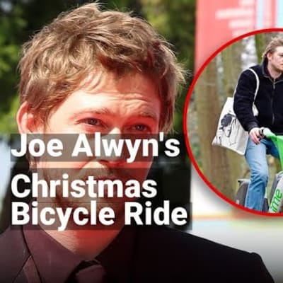 Joe Alwyn was spotted looking downcast during a festive Christmas ride—what's behind his somber mood? Fans are buzzing with curiosity! 🎄✨