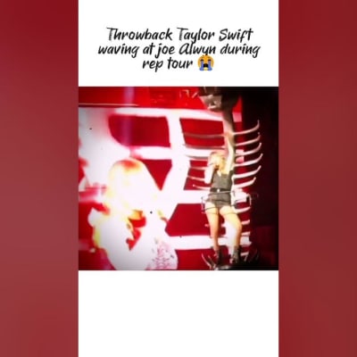 Catch a glimpse of the unforgettable moment as Taylor Swift waves at Joe Alwyn! This nostalgic throwback captures their undeniable chemistry—pure magic in a single frame! Don't miss it!