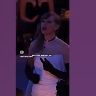 Catch Joe Alwyn in the latest viral video, revealing his playful take on "My Roman Empire"! Fans can’t get enough of this charming glimpse into his life! #taylorswift