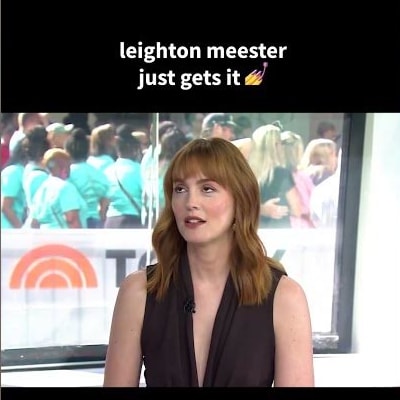 Leighton Meester's playful reaction to Erin Foster's "comedic genius" remark is pure gold! Her charm and wit shine brighter than ever—don't miss this delightful moment! 🌟😂