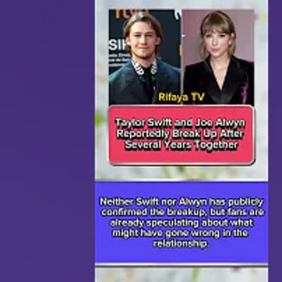 Breaking news! Taylor Swift and Joe Alwyn have reportedly called it quits after years of romance. What led to this shocking split? Fans are buzzing! #taylorswift #joealwyn