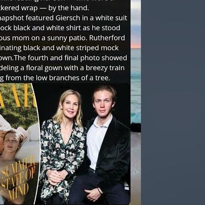 Kelly Rutherford shines alongside her stylish son Hermés in a stunning fashion magazine shoot! Their dynamic duo is turning heads—don't miss these unforgettable moments!